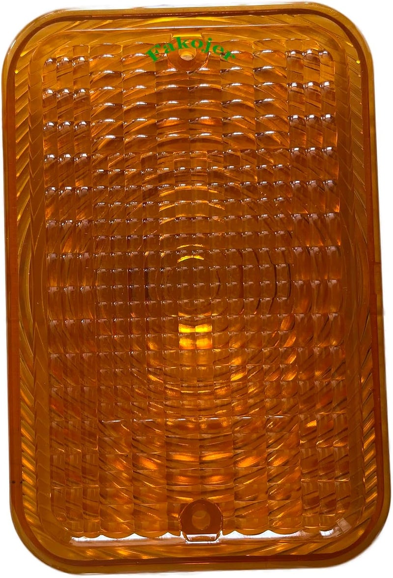 Fakojer 2X LVU18745 Amber Light Lens Compatible with John Deere Tractor 1023E 1025R 1026R 2025R 2027R 2032R 2038R 2305 2520 4066M 4105 4120 4200 (2X LVU18745) - Image 4
